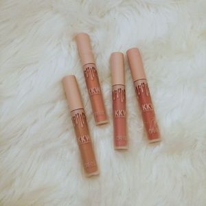 KKW Nude Creme Liquid Lipstick Set